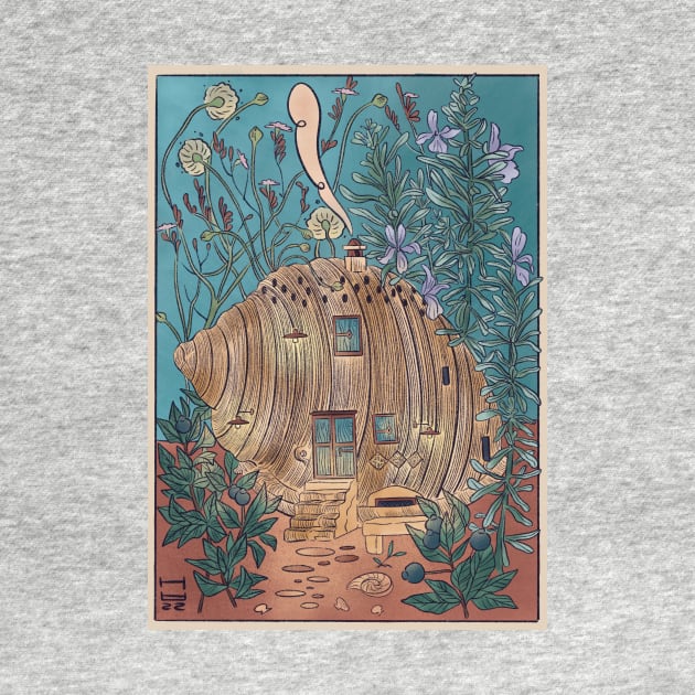 Tiny Home n°4: Seashell by heliantusannuusart@gmail.com